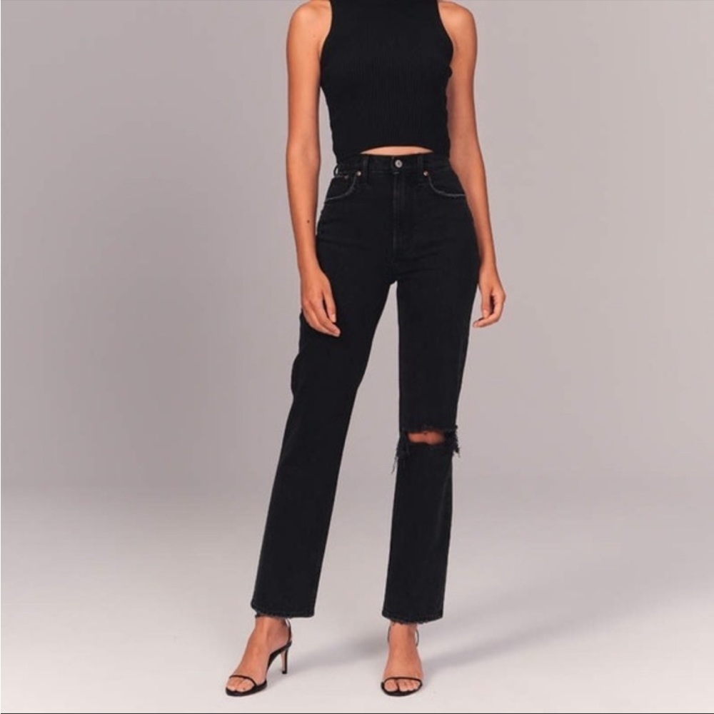 Abercrombie 90s straight jeans